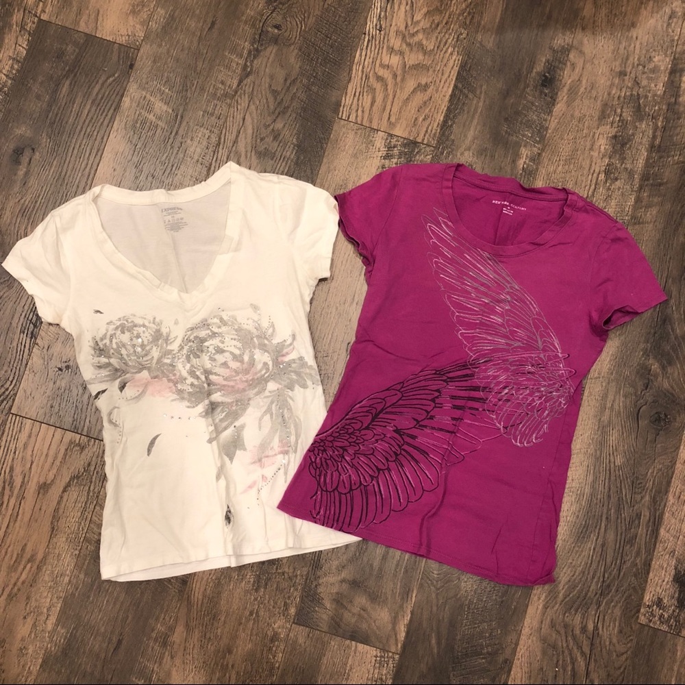 Two XS Tees